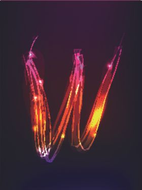 字母W