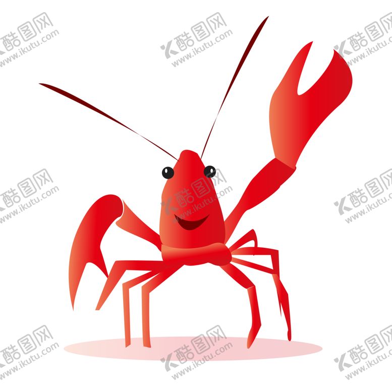 编号：34102209160755048716【酷图网】源文件下载-手绘小龙虾