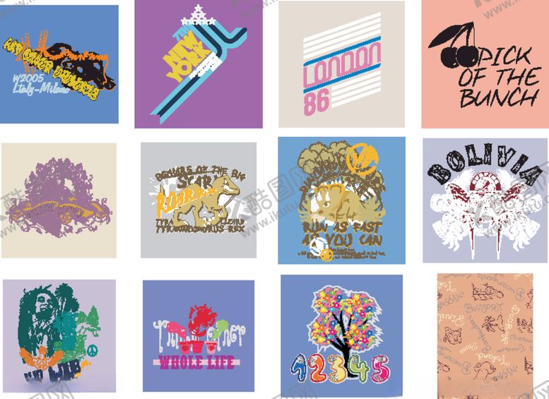 编号：53169010080838477124【酷图网】源文件下载-印花图案