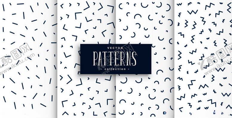 编号：48984004301525112393【酷图网】源文件下载-简约几何图案设计素材