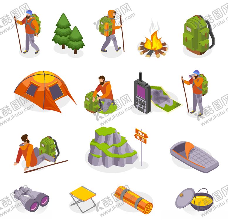 编号：12884509190000495696【酷图网】源文件下载-露营