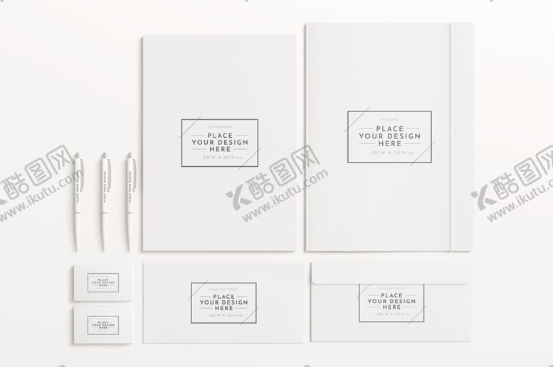 编号：72714409151212024357【酷图网】源文件下载-VI应用样机贴图图片