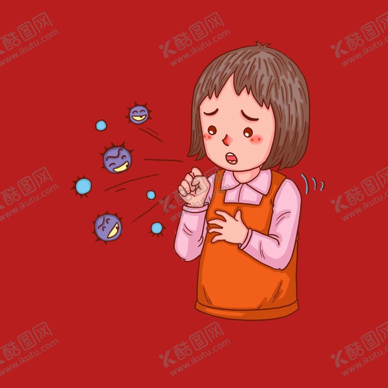 编号：65221702190735473242【酷图网】源文件下载-手绘生病人物