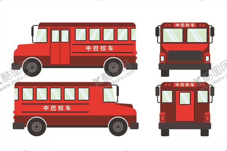 编号：48995310230913142624【酷图网】源文件下载-卡通可爱汽车校车车轮图案底纹