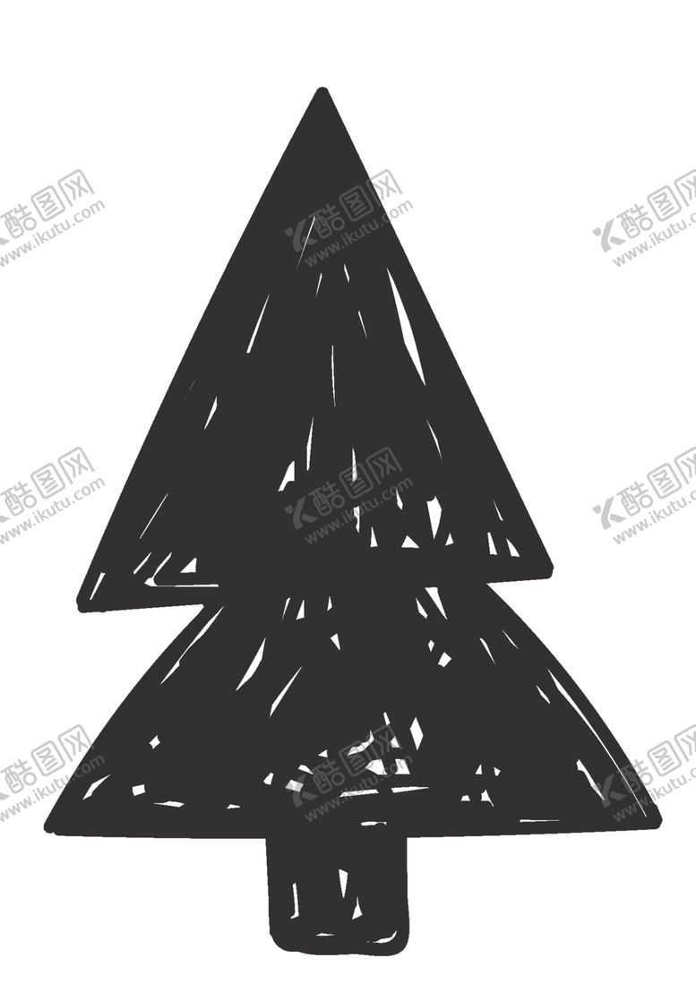 编号：62564810100220325897【酷图网】源文件下载-卡通圣诞树