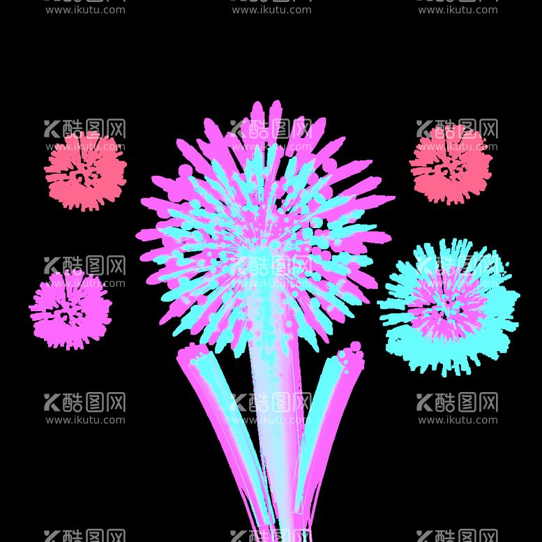 编号：48051911181416197800【酷图网】源文件下载-烟花图片