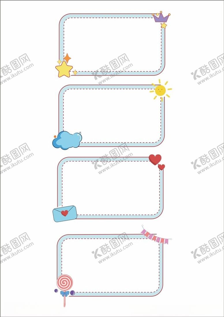 编号：68482401282245403209【酷图网】源文件下载-可爱卡通少女小清新边框