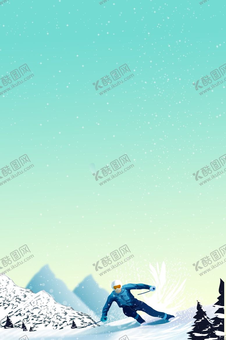 编号：94031209172312113663【酷图网】源文件下载-冰雪运动