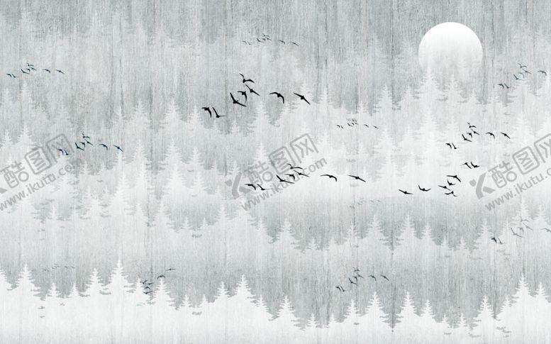 编号：72130509231604111080【酷图网】源文件下载-水墨山水