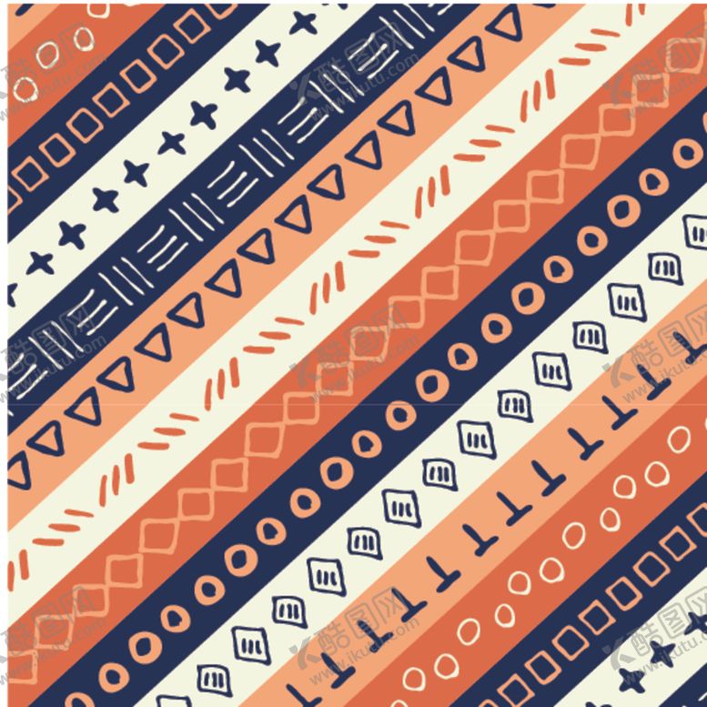 编号：43603910061540204085【酷图网】源文件下载-复古花纹图案设计