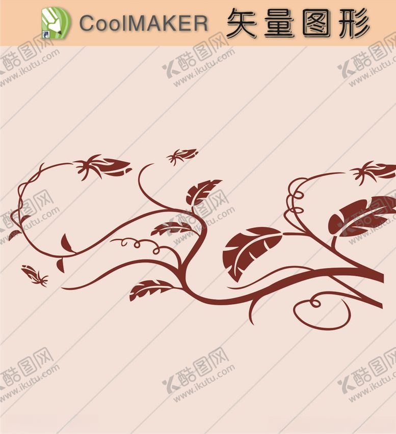 编号：78859210201042272258【酷图网】源文件下载-花草剪纸花草壁纸简洁手绘