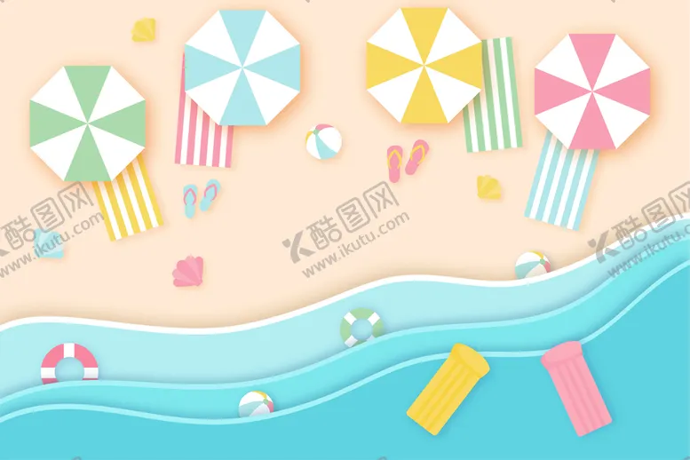 编号：38648810290945071639【酷图网】源文件下载-海滩顶视图