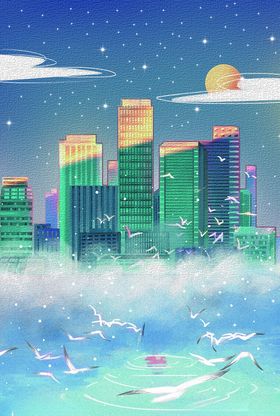 梦幻插画