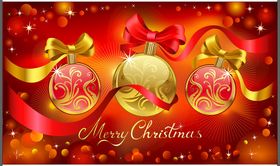 圣诞装饰背景图