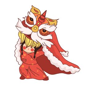 春节舞狮