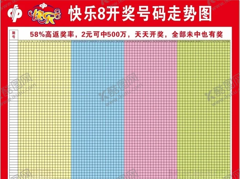 编号：66739503311247557107【酷图网】源文件下载-快乐8开奖号码走势图