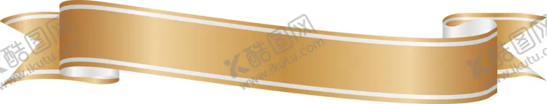 编号：95376204071121372040【酷图网】源文件下载-金黄色丝带