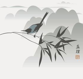 国风插画海报