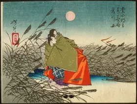 月冈芳年浮世绘生活场景日本藏画日本名将鑑