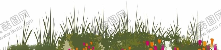 编号：22817506190146351287【酷图网】源文件下载-矢量花草