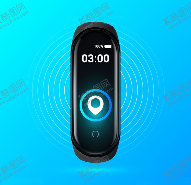 编号：70628710021218289002【酷图网】源文件下载-矢量智能手环