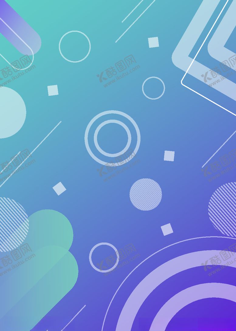 编号：47347909200207075850【酷图网】源文件下载-清新底色简单几何线条装饰