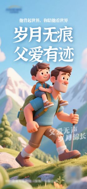 父亲节爬山