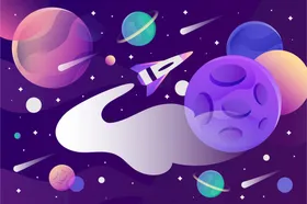 星球背景银河系太空宇宙