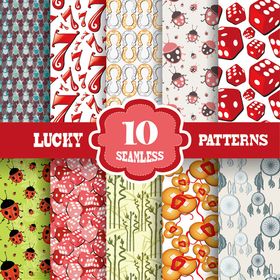 10款秋季图案设计素材