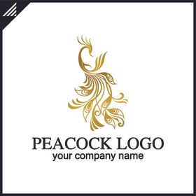 孔雀logo