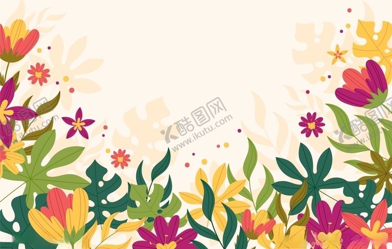 编号：92357506250253127384【酷图网】源文件下载-花朵背景植物