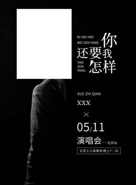 音乐节演唱会宣传海报