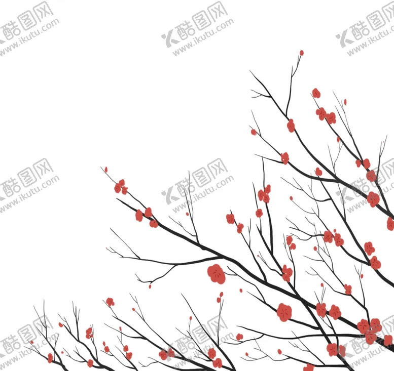 编号：81193204240601149420【酷图网】源文件下载-梅花素材