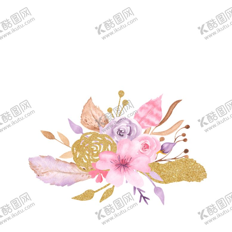 编号：73960910290510477639【酷图网】源文件下载-情人节水彩插画图案