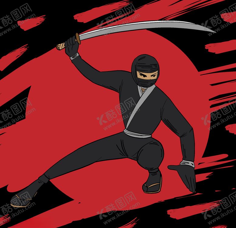 编号：68885309251210446889【酷图网】源文件下载-忍者