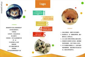 三折页模板时尚电子DW