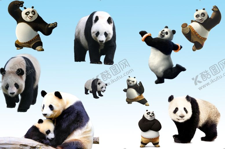 编号：39427409282122558064【酷图网】源文件下载-熊猫