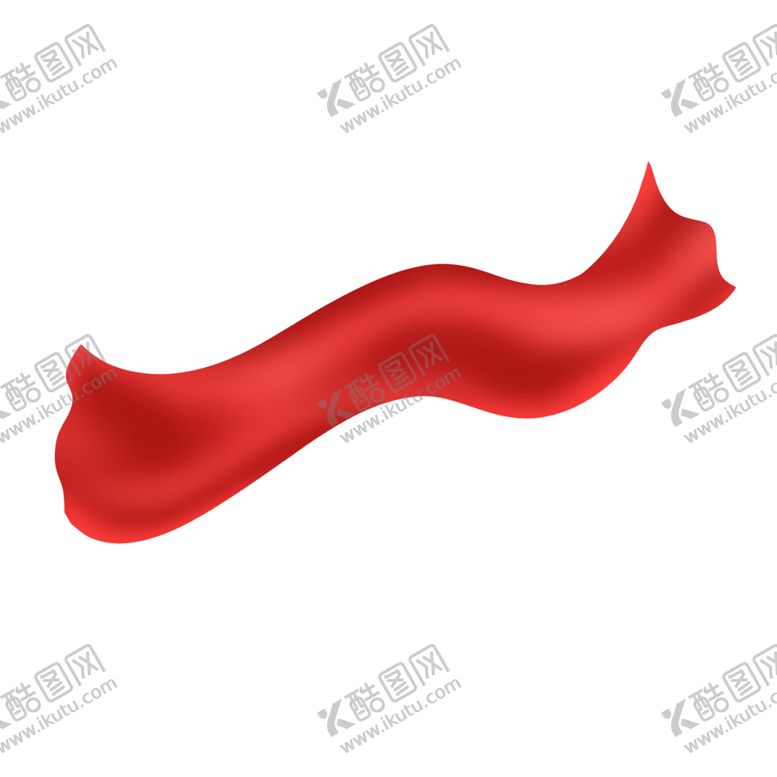 编号：41794209130550126688【酷图网】源文件下载-红色飘带