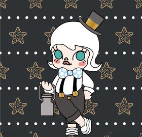 可爱的花童molly茉莉