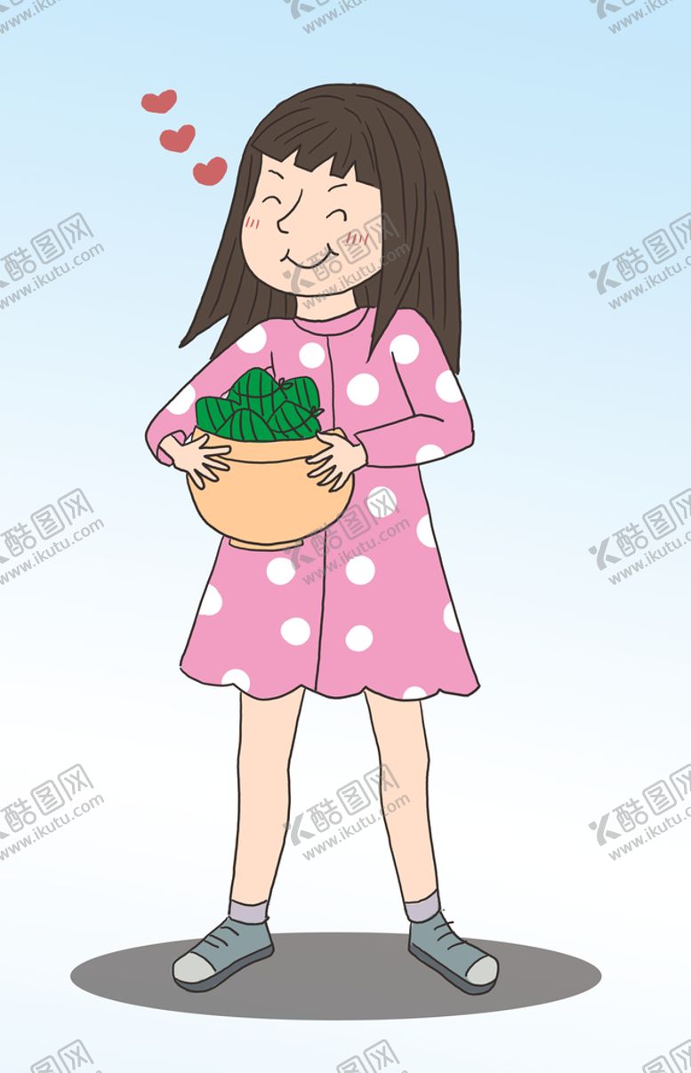 编号：59137409270907370875【酷图网】源文件下载-卡通女孩