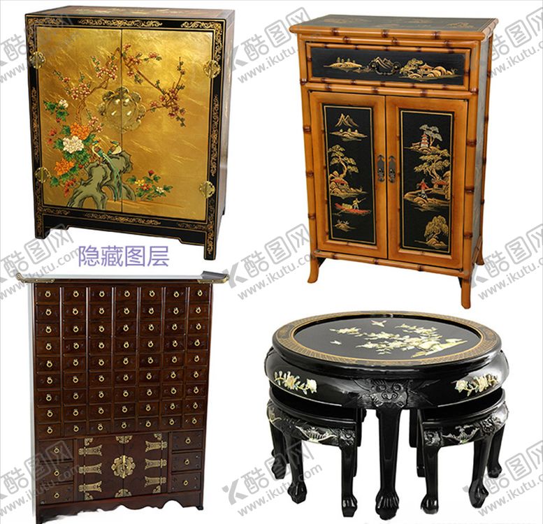 编号：81054709260558207918【酷图网】源文件下载-中式家具