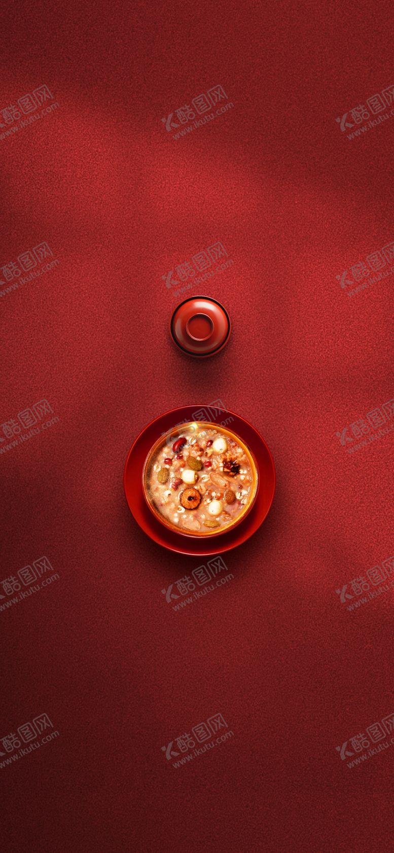 编号：61001904020628345683【酷图网】源文件下载-红色腊八背景