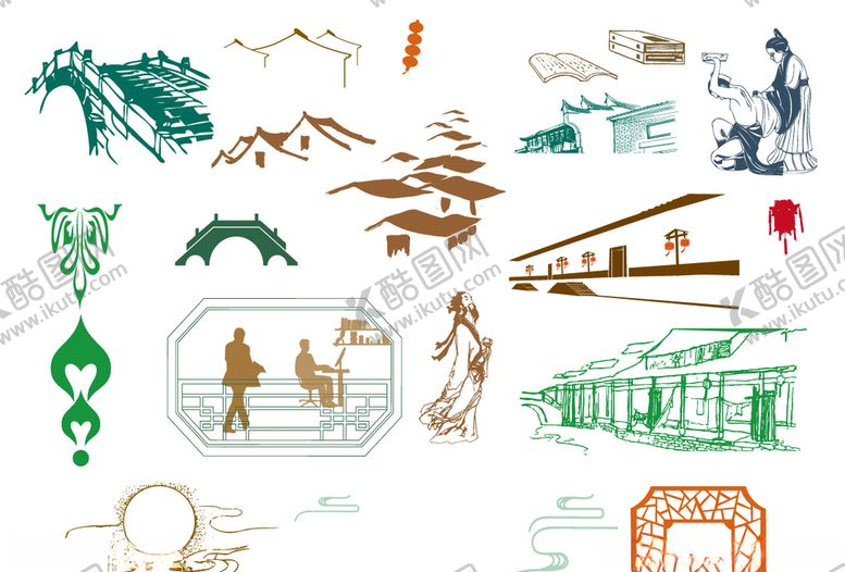 编号：33898509130205174347【酷图网】源文件下载-传统文化元素