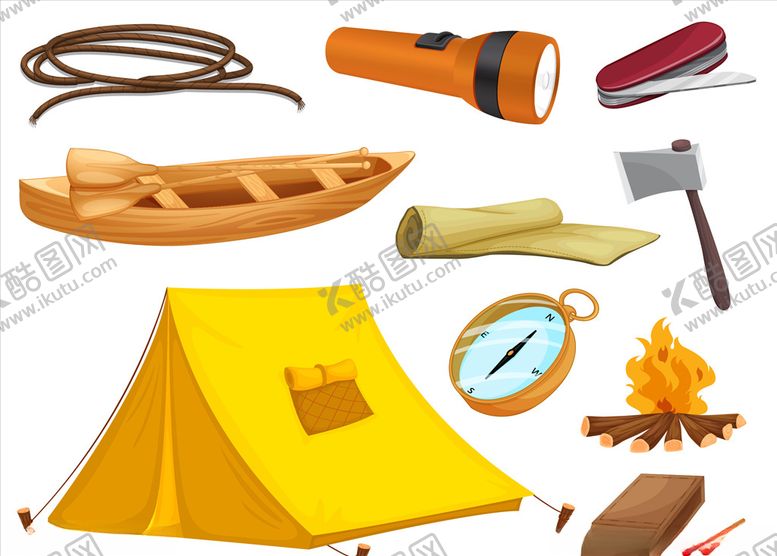 编号：30170009240332591146【酷图网】源文件下载-露营工具