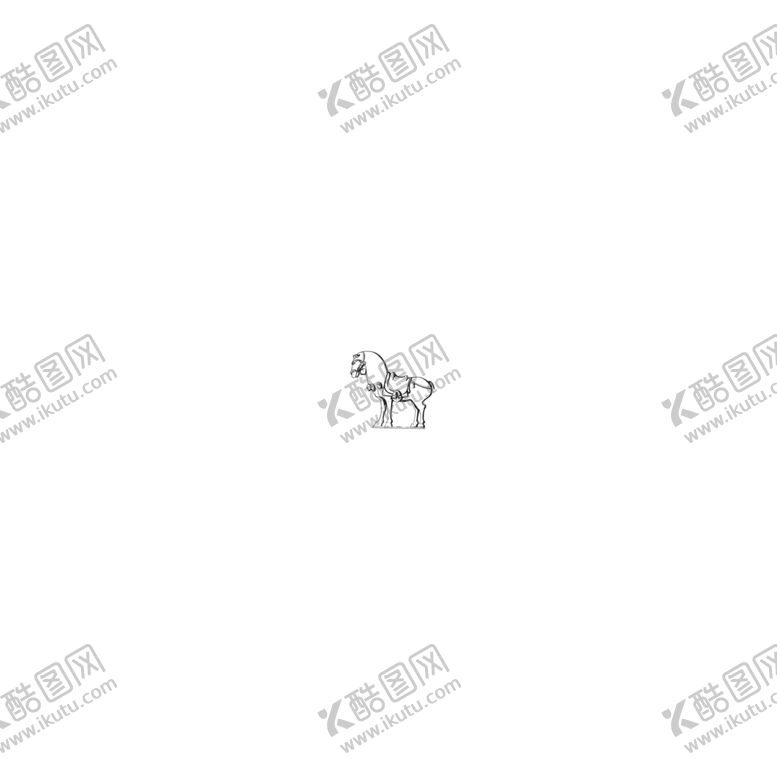 编号：24747412182035578091【酷图网】源文件下载-塑像马