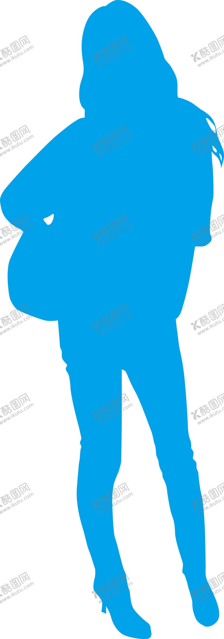 编号：86152105121919295646【酷图网】源文件下载-美女剪影
