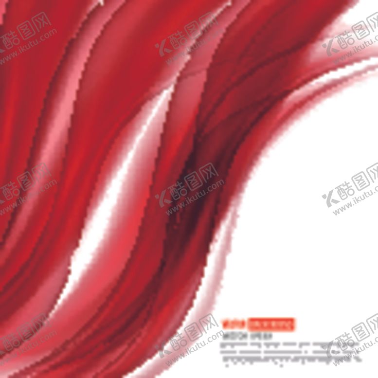 编号：60081110221502063862【酷图网】源文件下载-红色曲线装饰图案