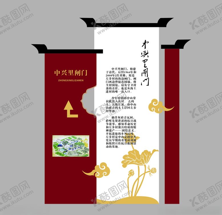 编号：95294410291317591978【酷图网】源文件下载-景区宣传指示牌