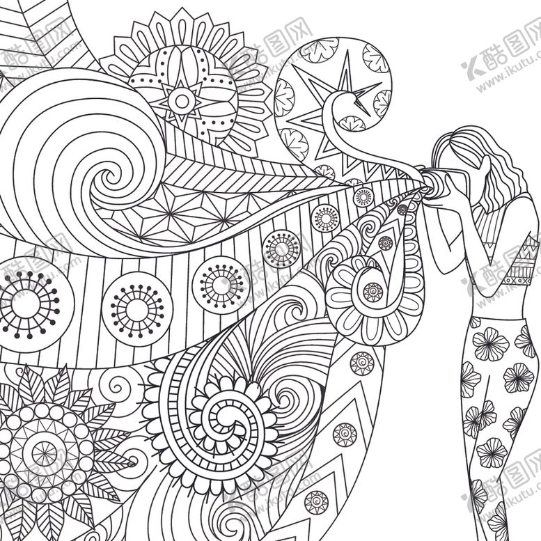 编号：86078009241701389116【酷图网】源文件下载-黑白简笔画