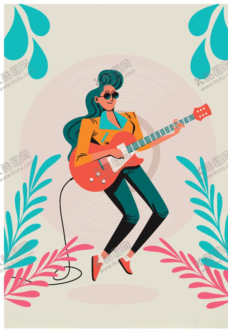 编号：99590810110942371263【酷图网】源文件下载-吉他